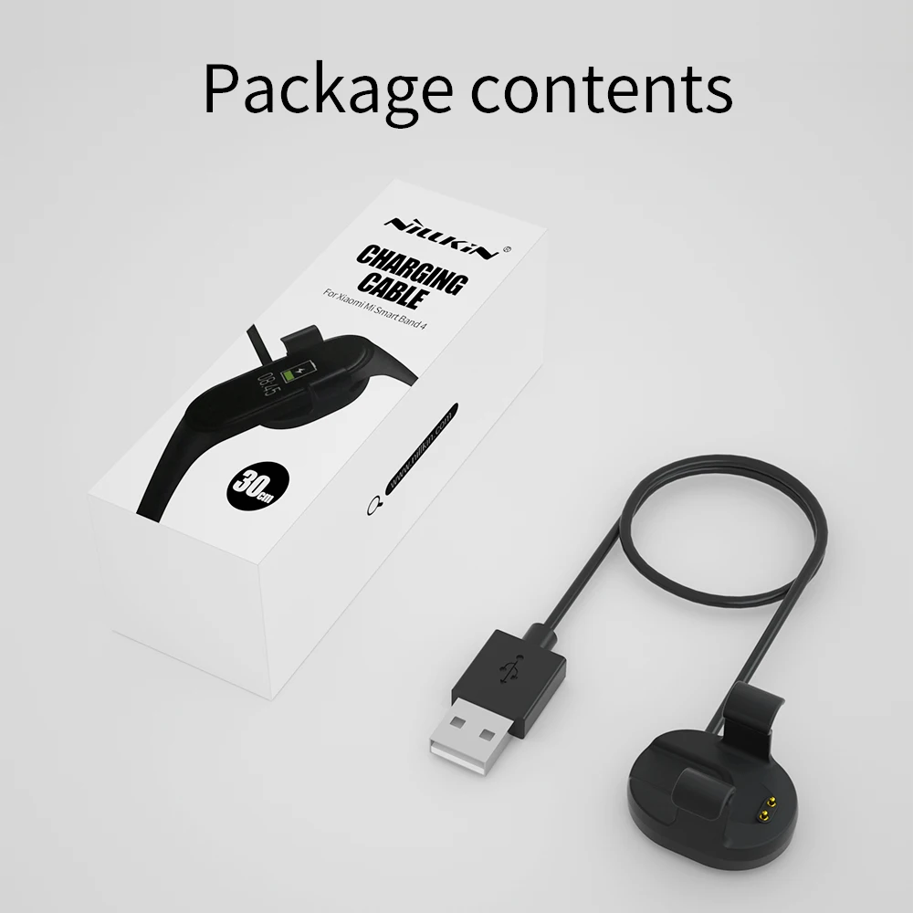 SIKAI для xiaomi mi Band 4 Кабель зарядного устройства band глобальная зарядка USB зарядное