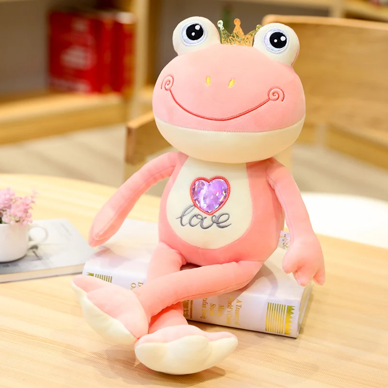 

30cm-50cm Love Frog Doll Couple Couple Pillow Frog Prince Plush Toy Sleeping Doll Girl Day Gift