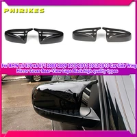 for bmw x5 e70 x6 e71 2008 2009 2010 2011 2012 2013 side wing gloss black mirror cover cap rearview high quality car accessories