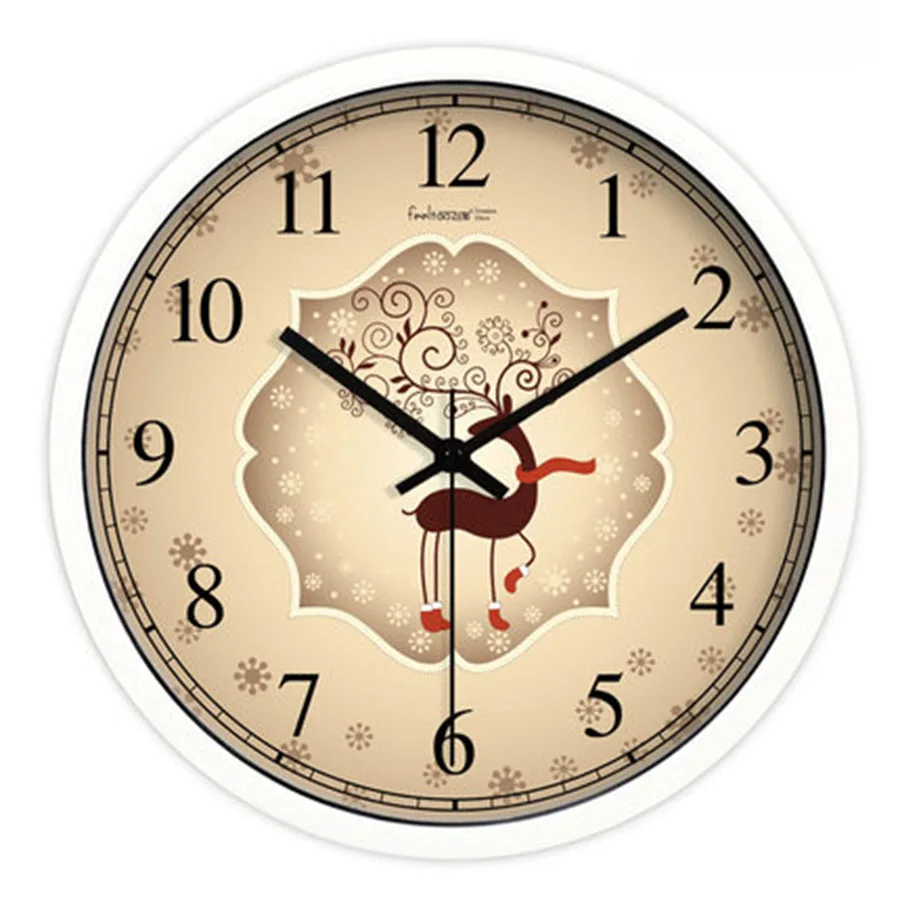 Винтажные электронные часы бесшумные настенные пластиковые цифровые большие