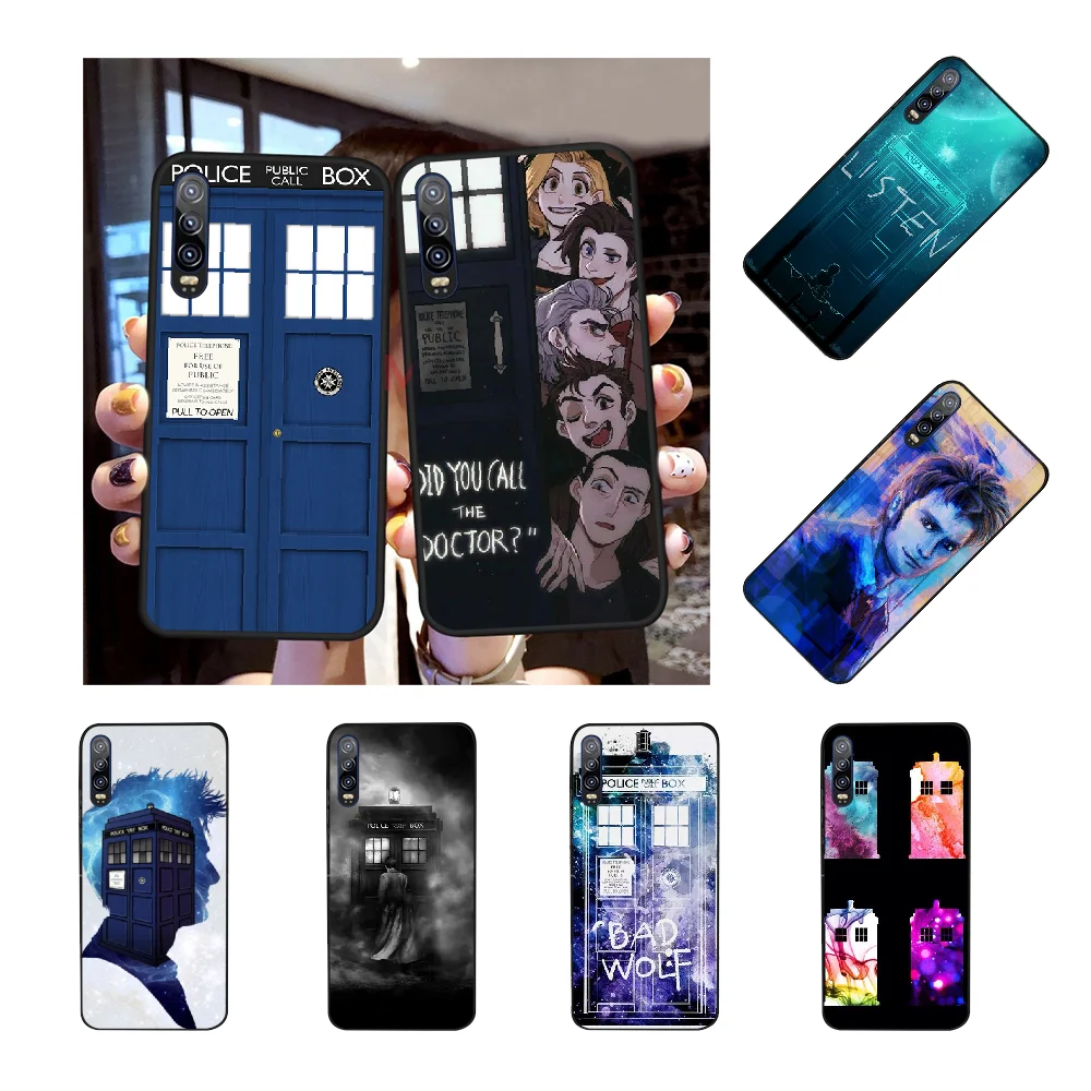 NBDRUICAI Tardis Box Doctor Who мягкий чехол для телефона с фото на заказ Huawei P30 P20 P10 P9 P8 Mate 20 10 Pro