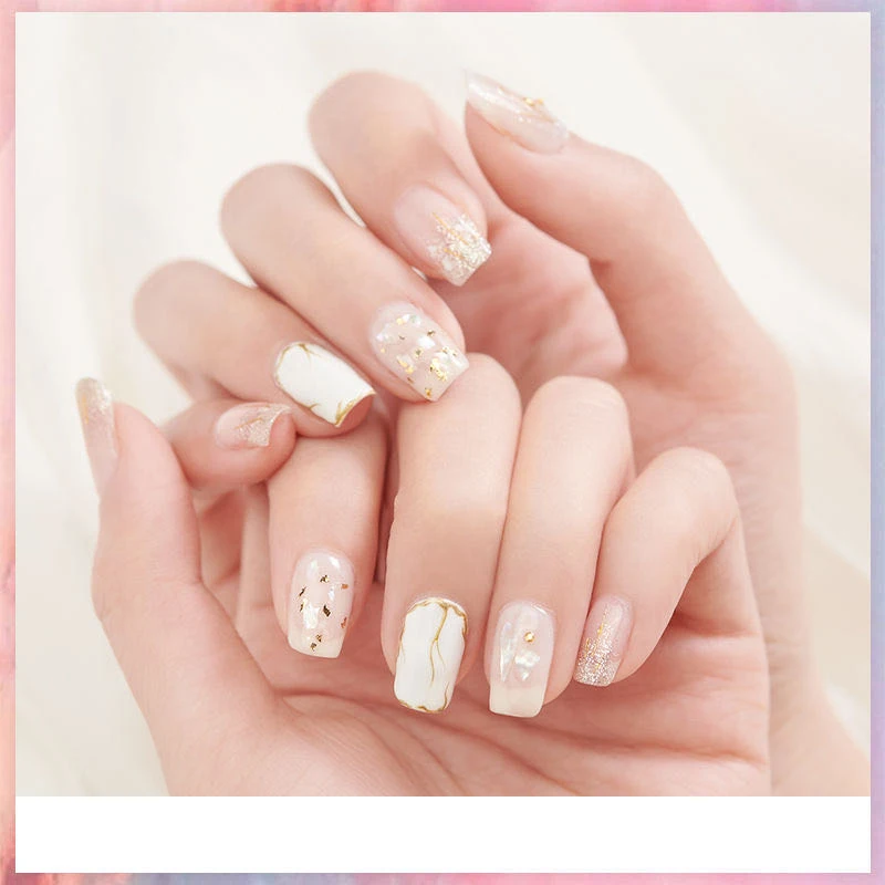 Маникюрный набор с 12/10 шт Полировальный Инструмент для ногтей светодиодный