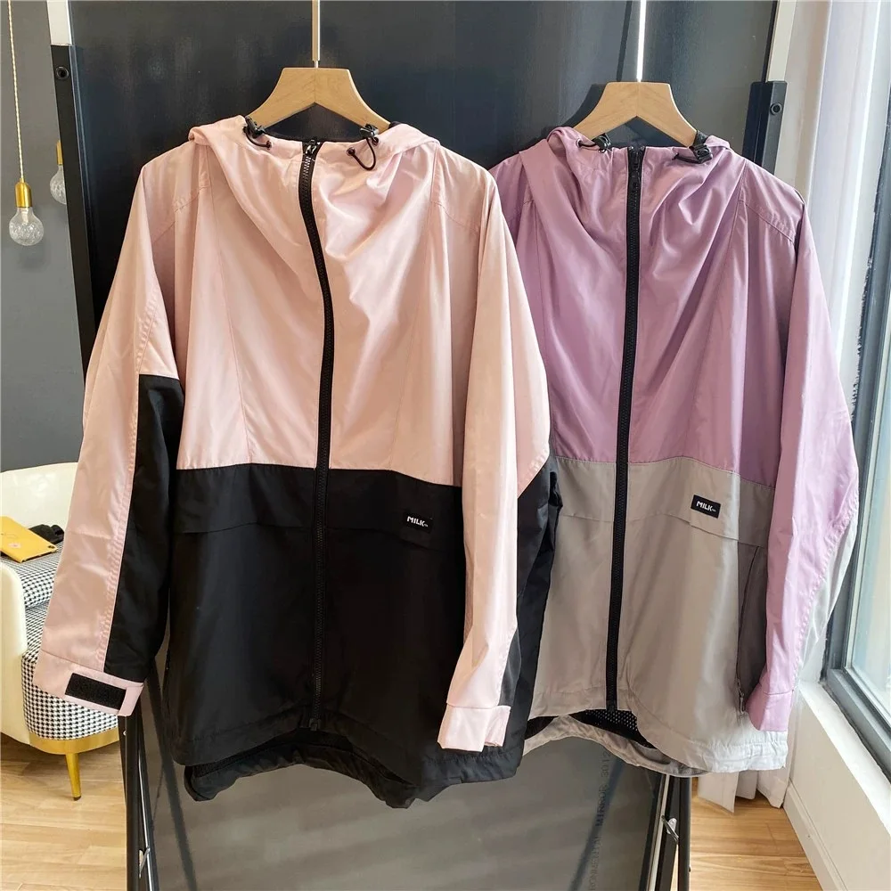 

Sporty Style Western Style Contrast Jacket 2020 New Style