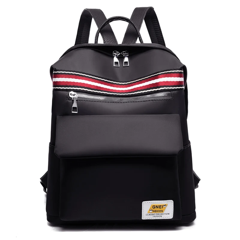 Модный повседневный женский рюкзак рюкзаки из мягкой ткани школьные сумки для