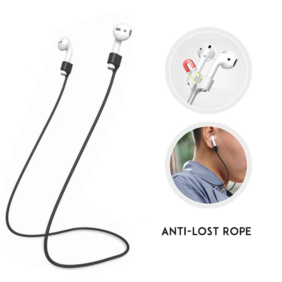 6 шт./партия силиконовые беспроводные Bluetooth-наушники для Airpods 1 2 Apple TWS аксессуары