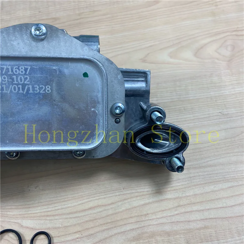 Моторное масло охладитель в сборке для Chevrolet Cruze Sonic Aveo G3 Orlando Opel Vauxhall 12992593 55571687