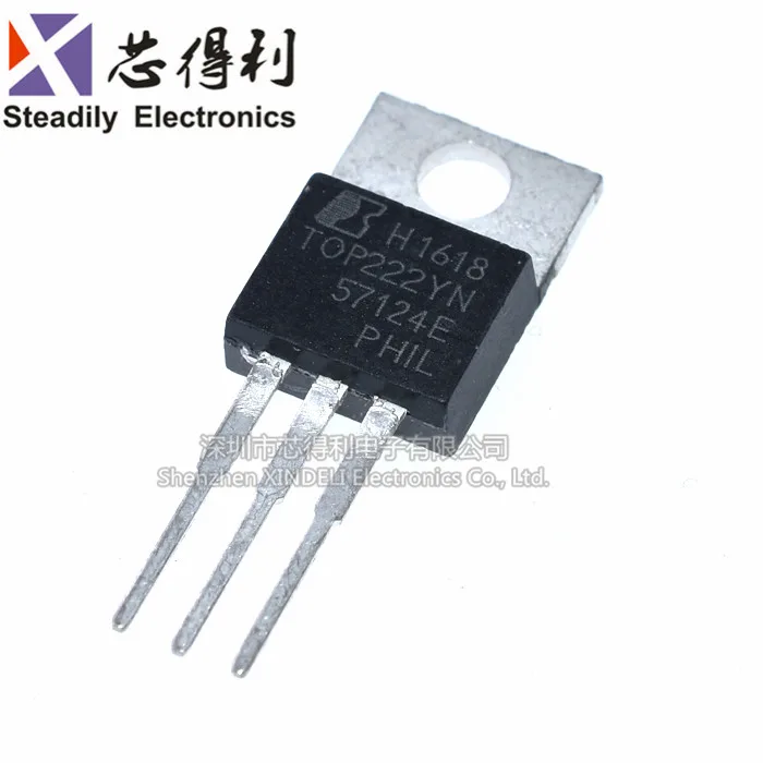 

10 шт./лот совершенно новый и оригинальный Top222yn Top222y TO-220 IC управления питанием