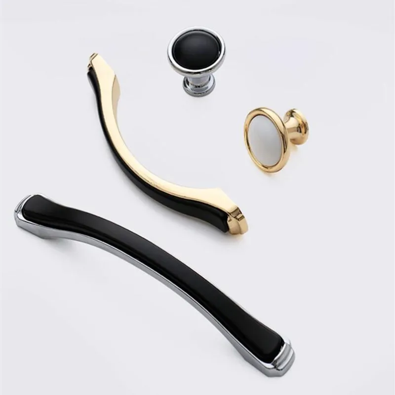 KK & FING ручка из цинкового сплава Мебельная кухонный ящик тянет дверные ручки