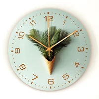 more quiet wall clock for home decoration nordic art watch for new year gift
