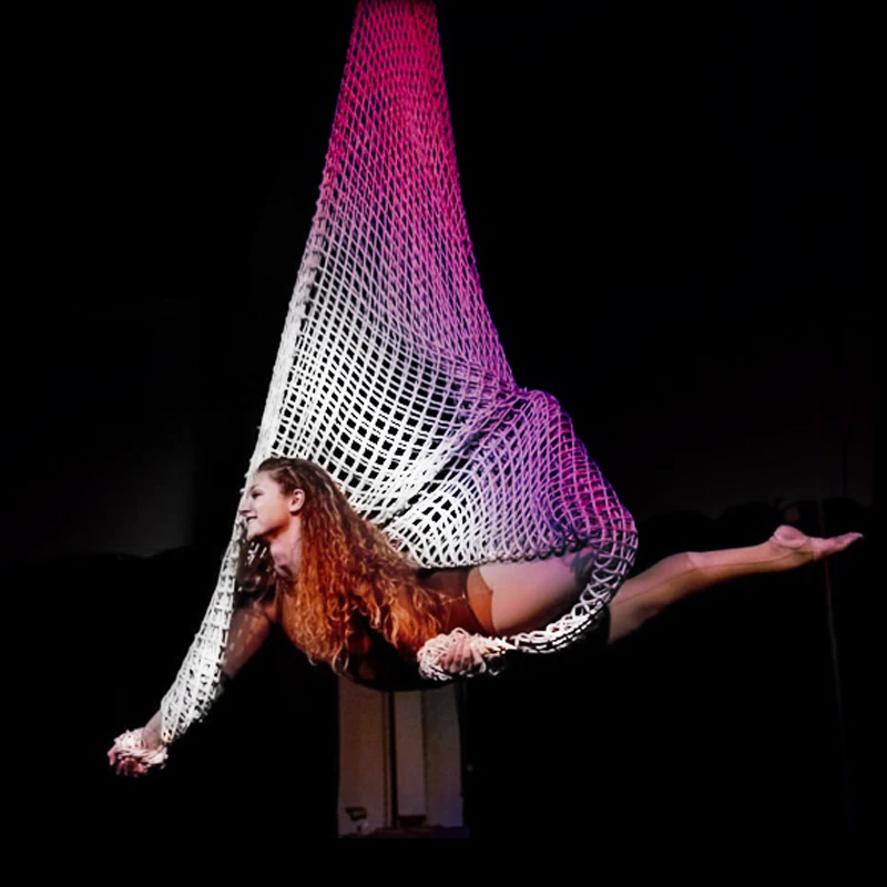 Новинка комплект гамака для йоги рыболовная сеть качающийся гамак веревка