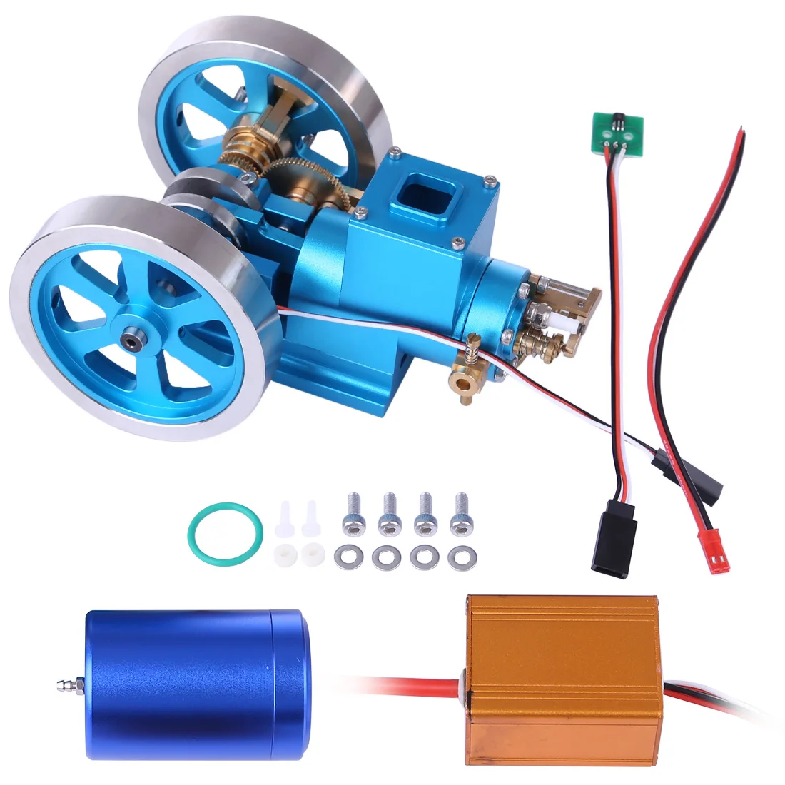 Stirling Engine Kit Full Metal Combustion Hit &amp Miss Gasoline Model for Men 2019 Collection Gift | Обустройство дома