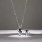 Модное универсальное ожерелье с космосом астронавтом Женская цепочка до ключиц для девушек ювелирные изделия горячая распродажа