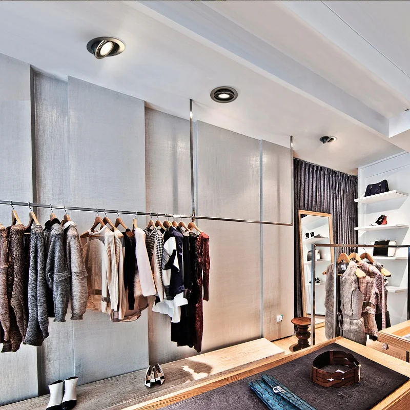 

2PCS/lot 360 Degree Rotation LED Spotlights Ceiling Downlights Recessed Light For Cabinet Counter Showcase Indoor Lighting