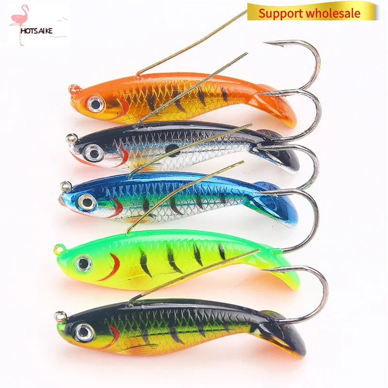 1 шт Pыбалка Приманки рыболовные мандула черви для рыбалки блесна приманки Easy Shiner