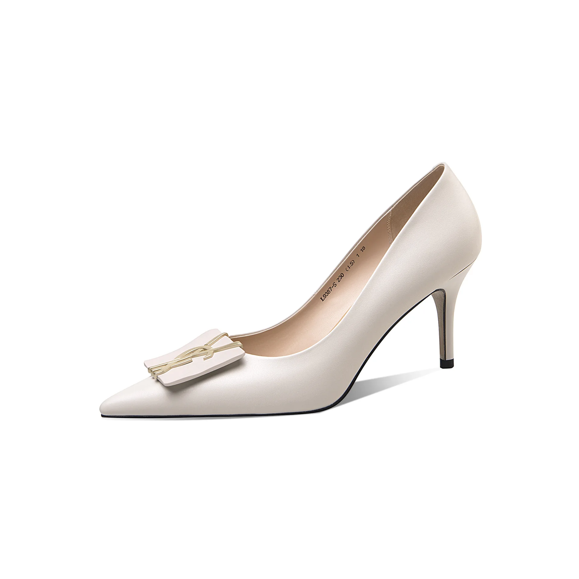 

2021 New Women Pumps Leather Pointed Toe Bowknot Sandals Casaul Party Wedding Stiletto Buckle Strap Ladies Shoes