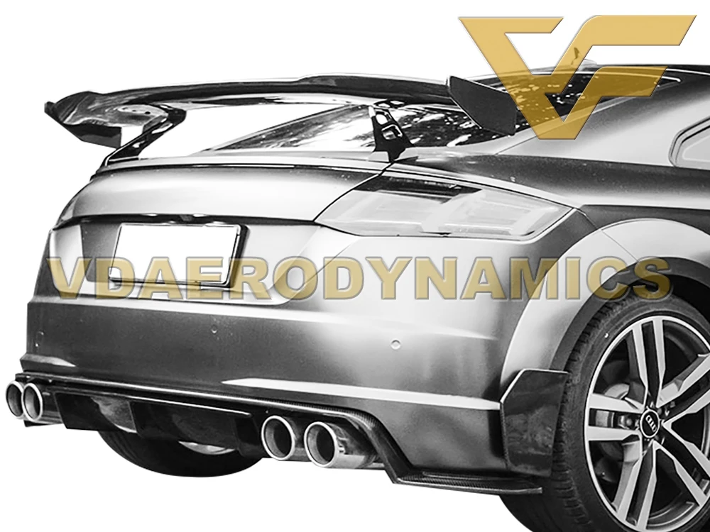 Подходит для 15 19 Audi TT TTS TTRS фотоэлементов из углеродного волокна|Спойлеры и