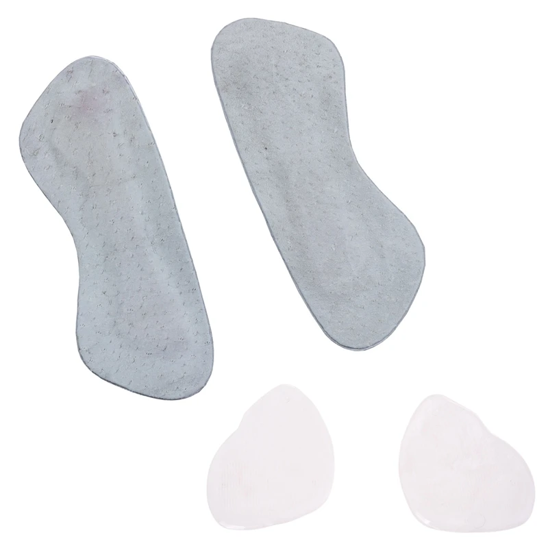 

ASDS-1 Pcs Heels Grips Gel Inserts Pills- One Size & 1 Pair Silicone Gel Front Half Soles for High Heel Shoes One Size
