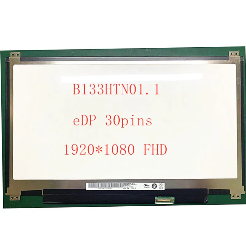 

13.3" Laptop LCD screen B133HTN01.1 1920*1080 eDP 30 pins display matrix panel replacement for lenovo u330 u330p