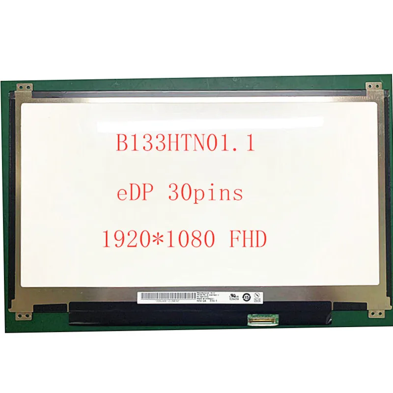 ЖК экран для ноутбука 13 3 дюйма B133HTN01.1 1920*1080 eDP 30 контактов матричная панель