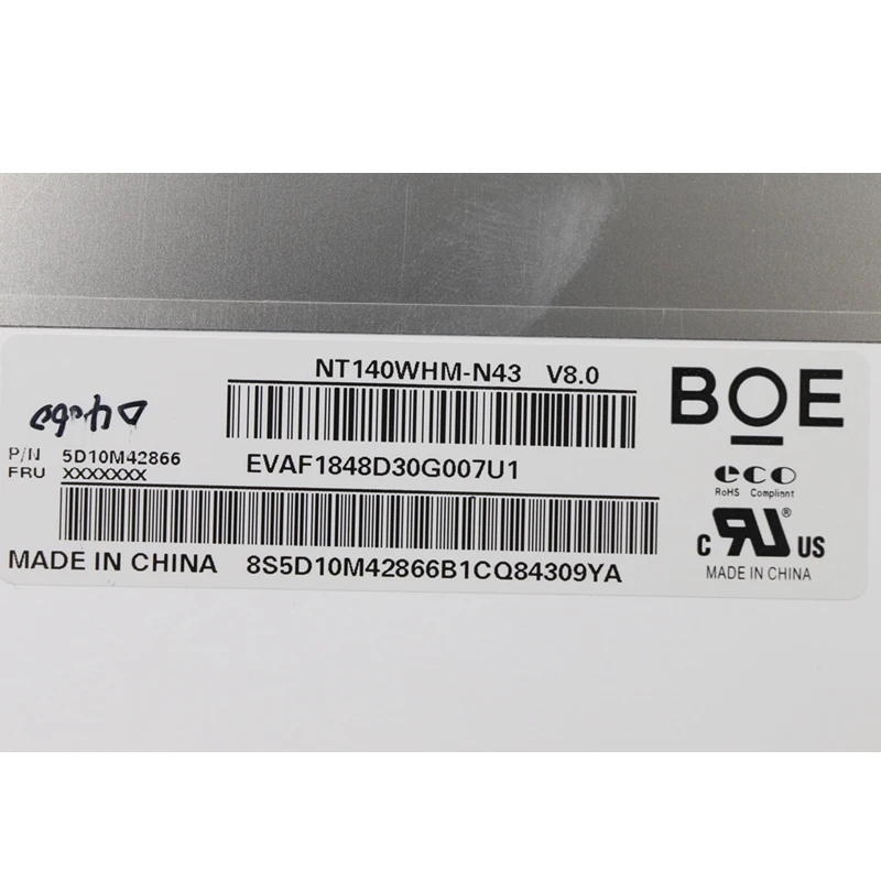 NT140WHM-N43 подходит NT140WHM-N44 NT140WHM-N31 NT140WHM-N34 NT140WHM-N41 NT140WHM-N42 для HP 14-cf0006nx ноутбук ЖК Экран 1366*768