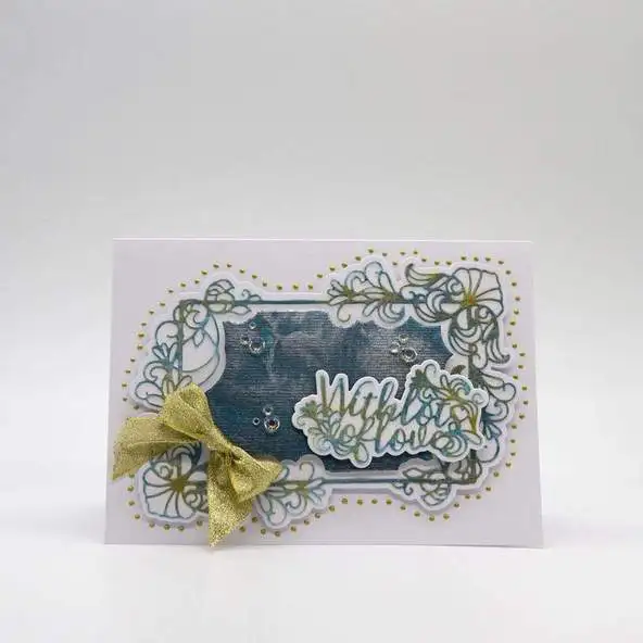 

Metal cutting dies cut die decadent swirlscollection card Scrapbook paper craft knife mould blade punch stencils