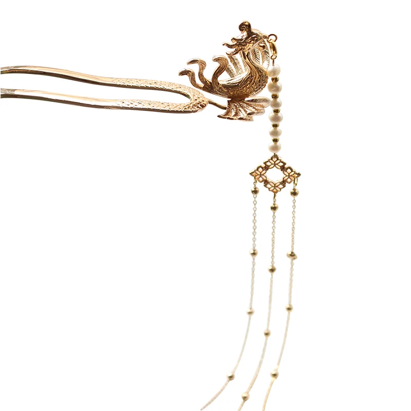 Заколка для волос в старинном стиле Hanfu аксессуары костюм пошагового