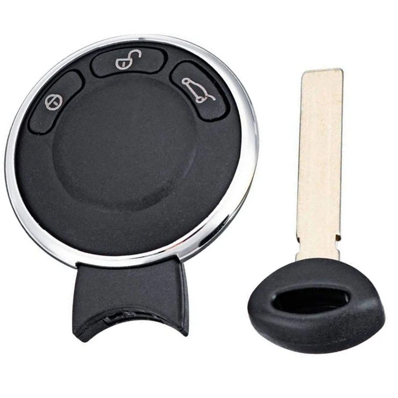 Remote Entry Uncut Car Key Fob Replacement Case Shell Button Pad for BMW Mini Cooper IYZKEYR5602 | Автомобили и мотоциклы