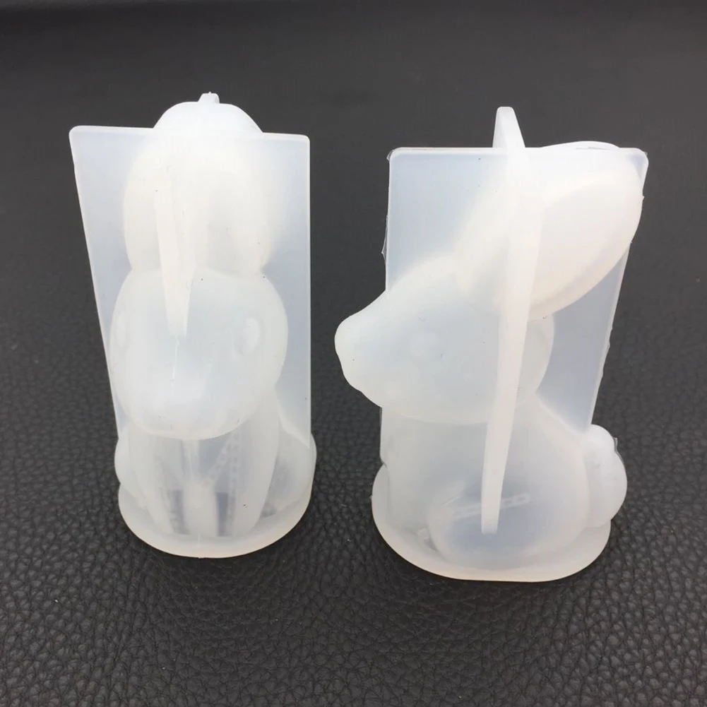 Пасха 3D кролик рождественские силиконовые сахарные формы инструменты для