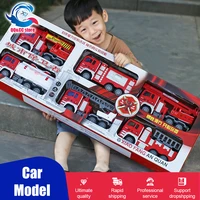 fire truck toy set childrens cars fall resistant ladder truck lift sprinkler fireman engineering truck toy educational toys boy
