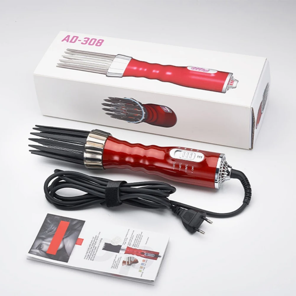 

New 3 In 1 Multifunctional Hot Air Comb Direct Blowing Dual Purpose Negative Ion Hot Air Comb Blow Comb Hair Comb