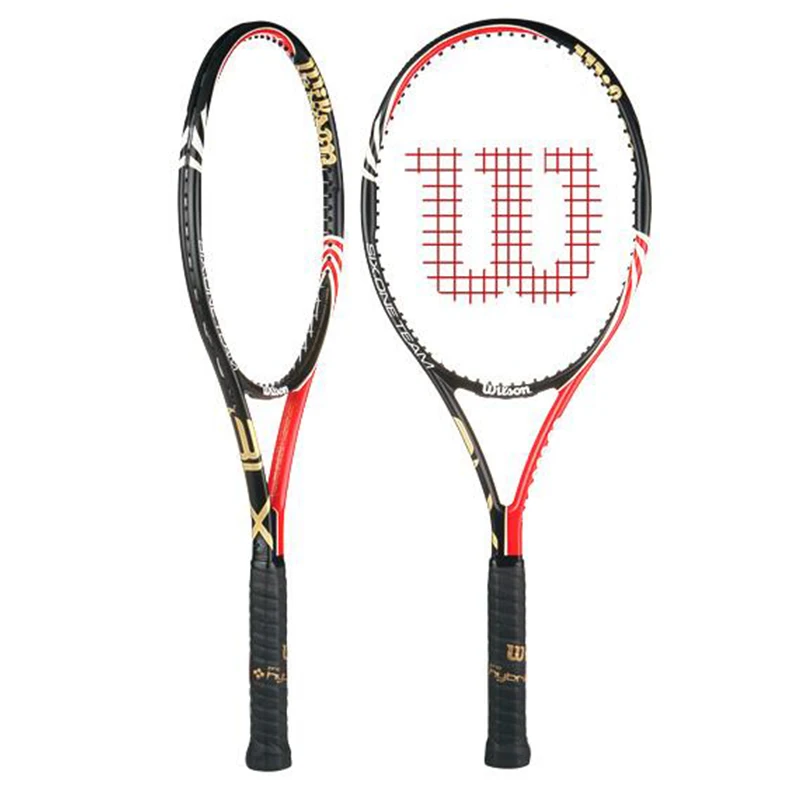 

Upgraded BLX Six-One 95 Team Tennis Racket 289g Professional Ball Control Game Racket Training Racket -40