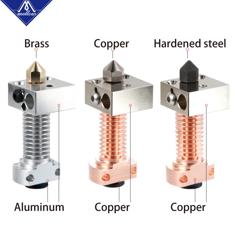 mellow 3d printer parts all metal nf smart cr10 hotend extruder kit for upgrade creality ender 3 ender 3 pro micro swiss free global shipping