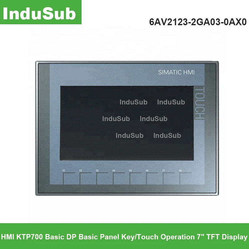 

6AV2123-2GA03-0AX0 SIMATIC HMI KTP700 Basic DP Basic Panel Key/Touch Operation 7" TFT Display 6AV2 123-2GA03-0AX0