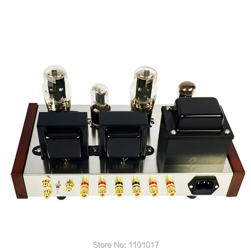 JBH 6H9C 6P3P FM MP3 ламповый усилитель HIFI EXQUIS одиночный 6L6 лампа радио USB ключ файл декодер готовой Amp