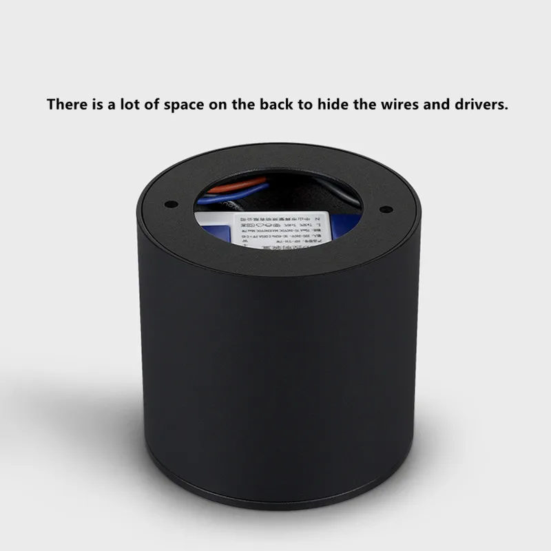 Светодиодный светильник с регулируемой яркостью 110V 220V прожектор 24 ° потолка 7 Вт