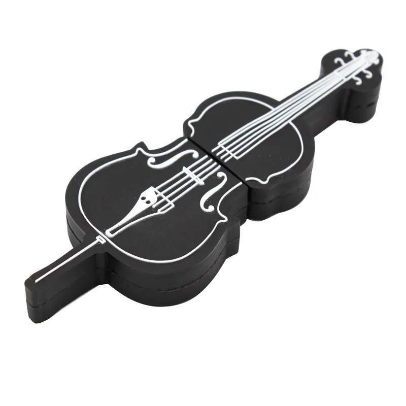 

Cartoon 64GB cute Musical instrument Guitar violin Note USB Flash Drive 4GB 8GB 16GB 32GB Pendrive USB 2.0 Usb stick