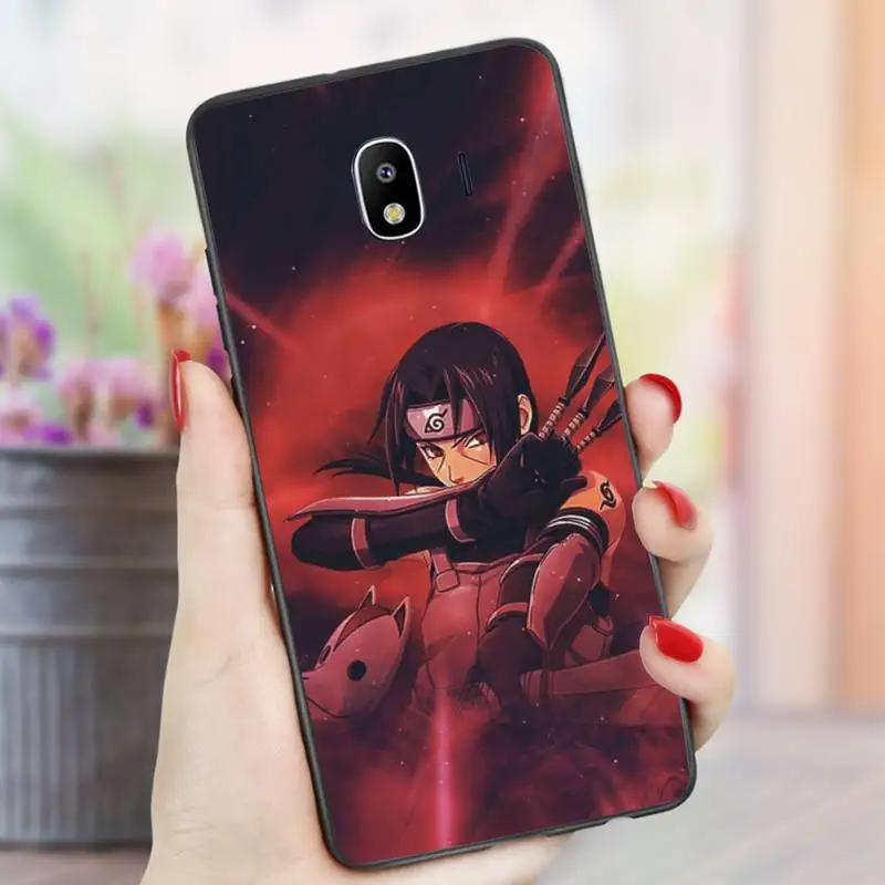 

Anime N-Naruto Akatsuki Kakashi Itachi Phone Case For samsung Galaxy J5 2016 J6 J7 J8 note 10 20 lite plus pro nax fundas cover