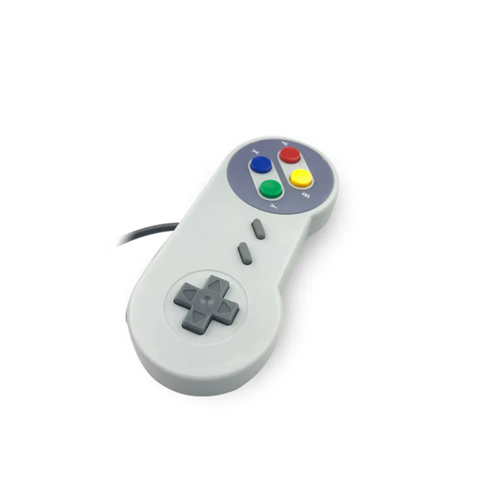 100 шт 16 бит игровой контроллер геймпад джойстик для Nintend SNES Системы