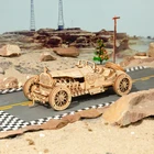 Модель поезда Robotime ROKR, 3D деревянная головоломка, игрушка в сборе, локомотивная модель, строительные наборы для детей, подарок на день рождения