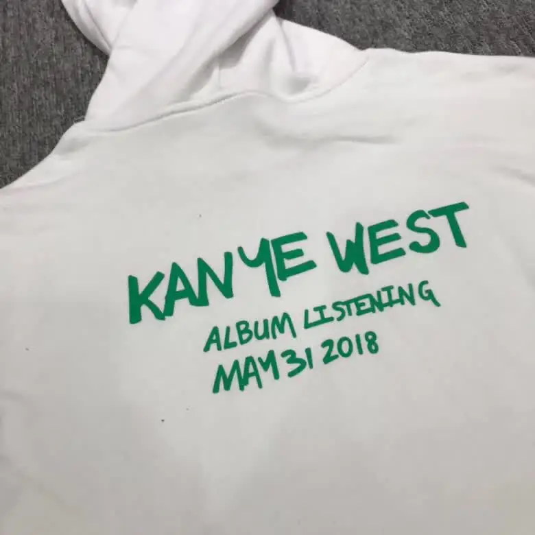 3 цвета Kanye West толстовки для мужчин и женщин WYOMING толстовки лучшее качество хлопок крепление логотип печать WYOMING толстовки пуловеры