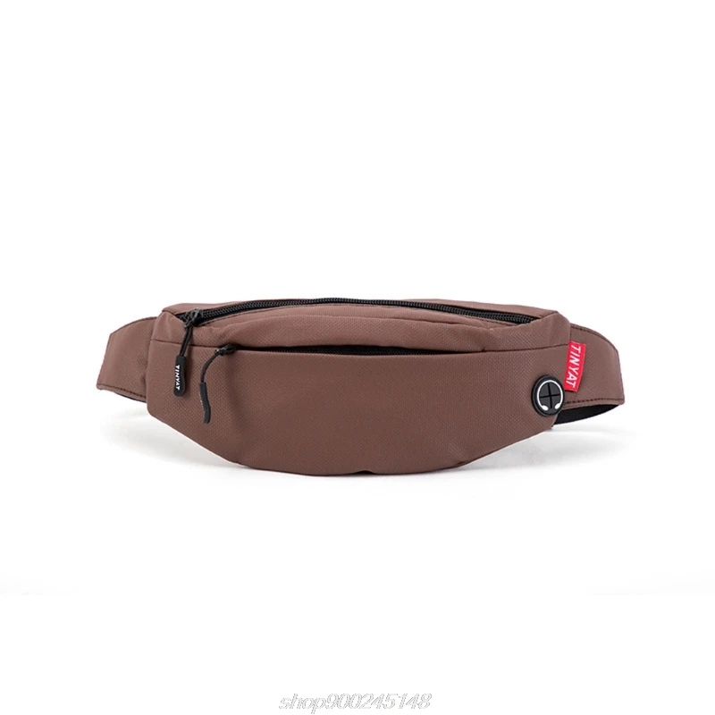 

Fanny Packs for Men Waist Bag Pack Zipper Adjustable Strap Black Fanny Pack for Outdoors & Gym (fanny Pack) M12 21 Dropship
