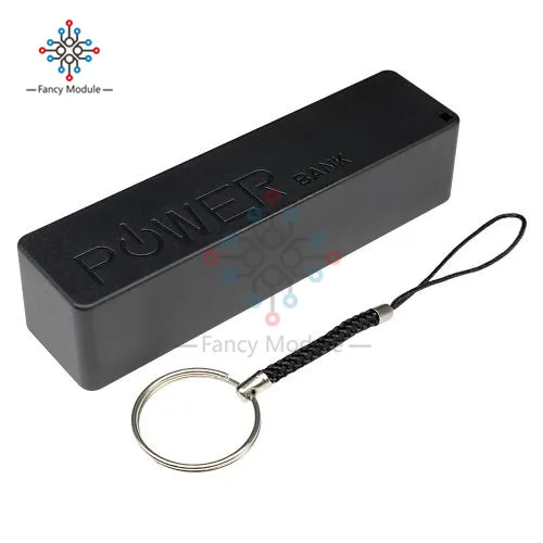 Чехол для внешнего аккумулятора 18650 синий желтый зеленый черный белый розовый 1