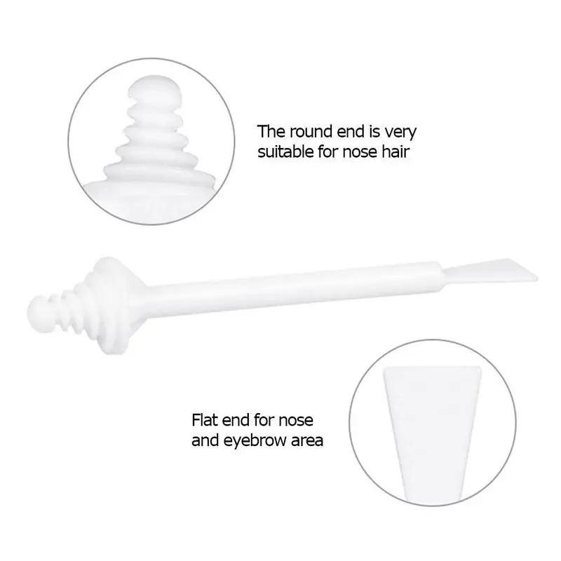 20 штук нос воском Пластик Stick одноразовые палочки лопатка для отдавливания языка