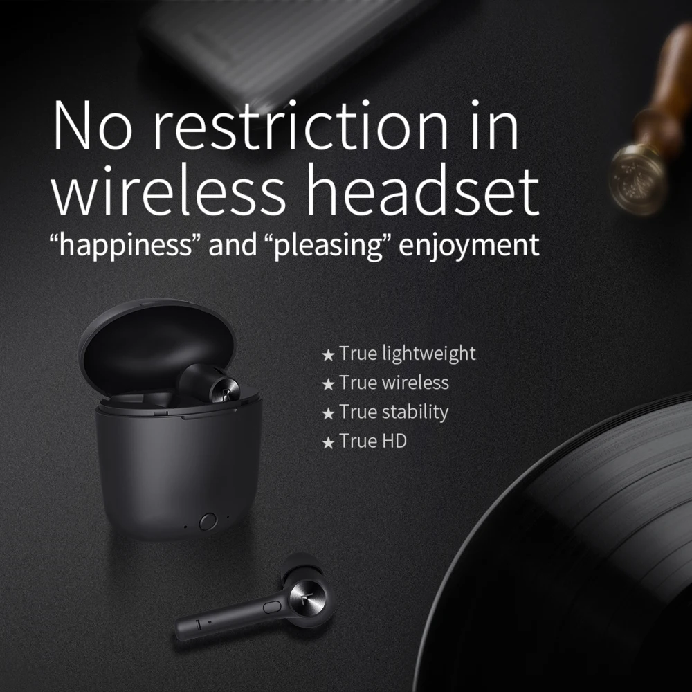 Беспроводные Bluetooth-наушники Bluedio Hi для телефона спортивные