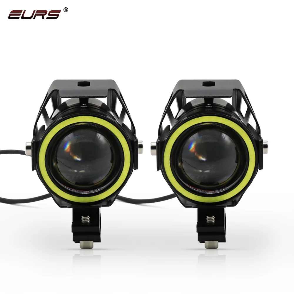 U7 мотоциклетный светодиодный налобный светильник 125 Вт Водонепроницаемый IP68 3000lm