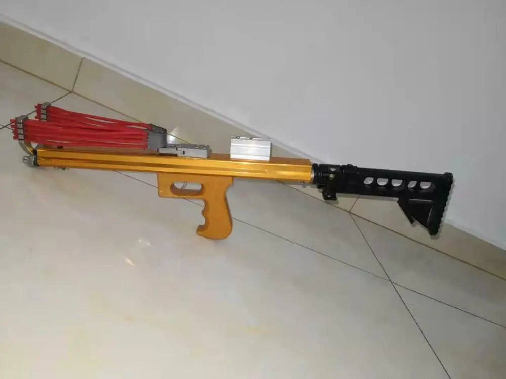 

Wholesales Newest Vulture V5 Outdoor Portable Mechanical Slingshot Rifle