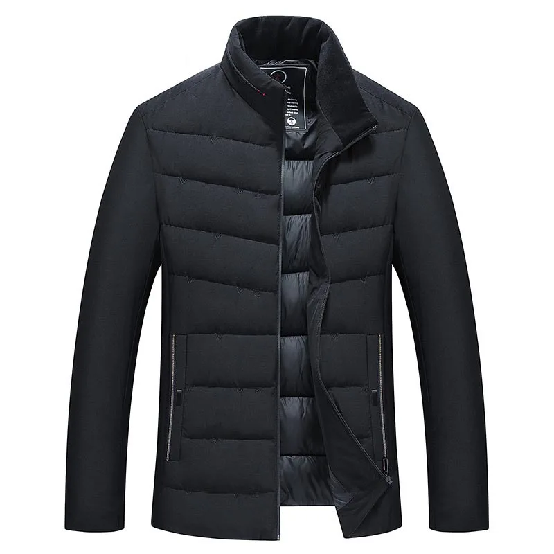 2019 Новое мужское зимнее пальто высокое качество мужская куртка модная одежда