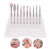 10pcs milling cutter for manicure and pedicure electric machine nail drill bits art apparatus