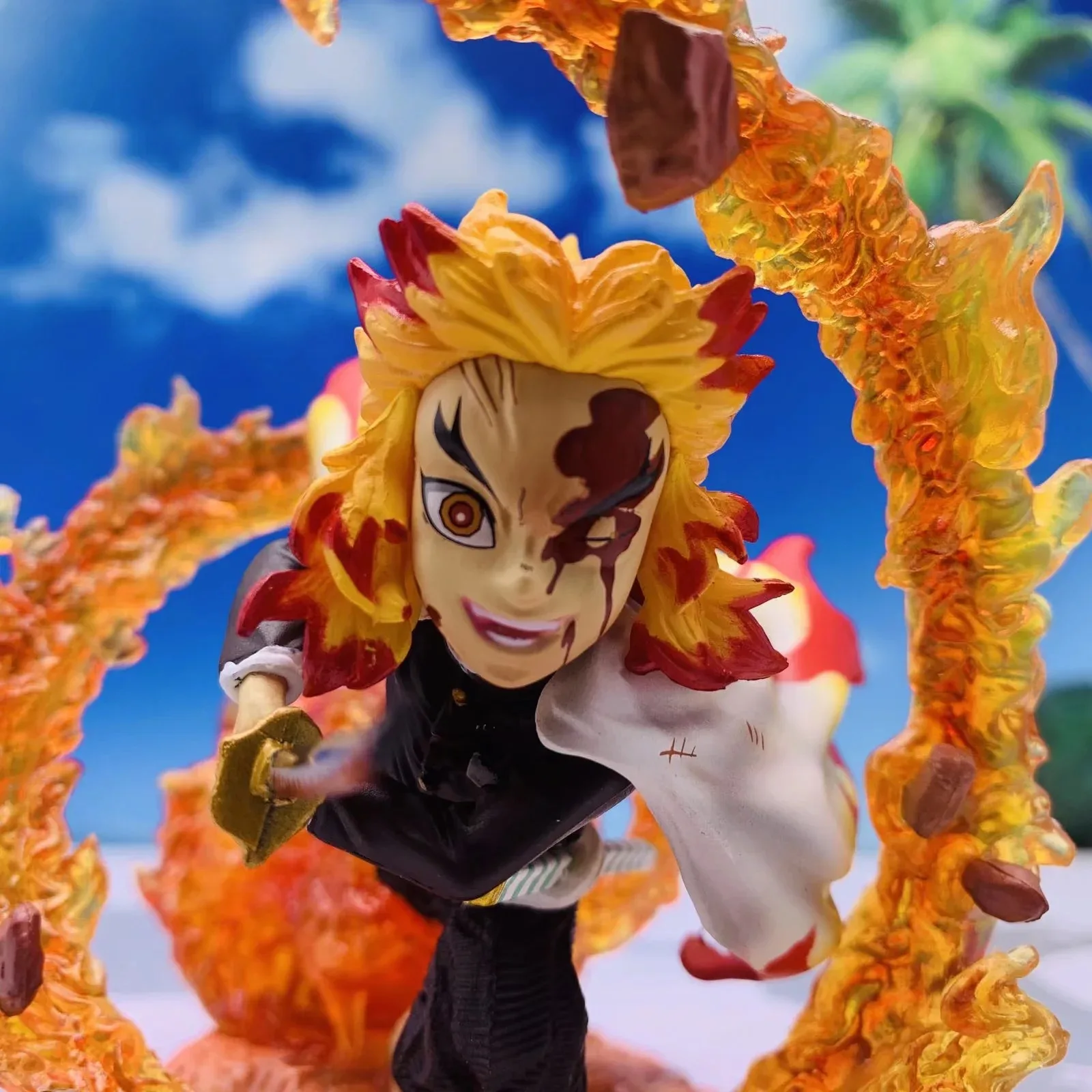 

Demon Slayer Anime Figure Rengoku Kyoujurou PVC Action Figurals 12cm Anime Kimetsu no Yaiba Figurine Toy Collection Brinquedos