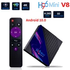 ТВ-приставка H96 Mini V8 Smart Android 10 RK3228A 2,4G Wifi 2 Гб 16 Гб Google Play Youtube 4K медиаплеер 1080p HD ТВ-приставка H96mini